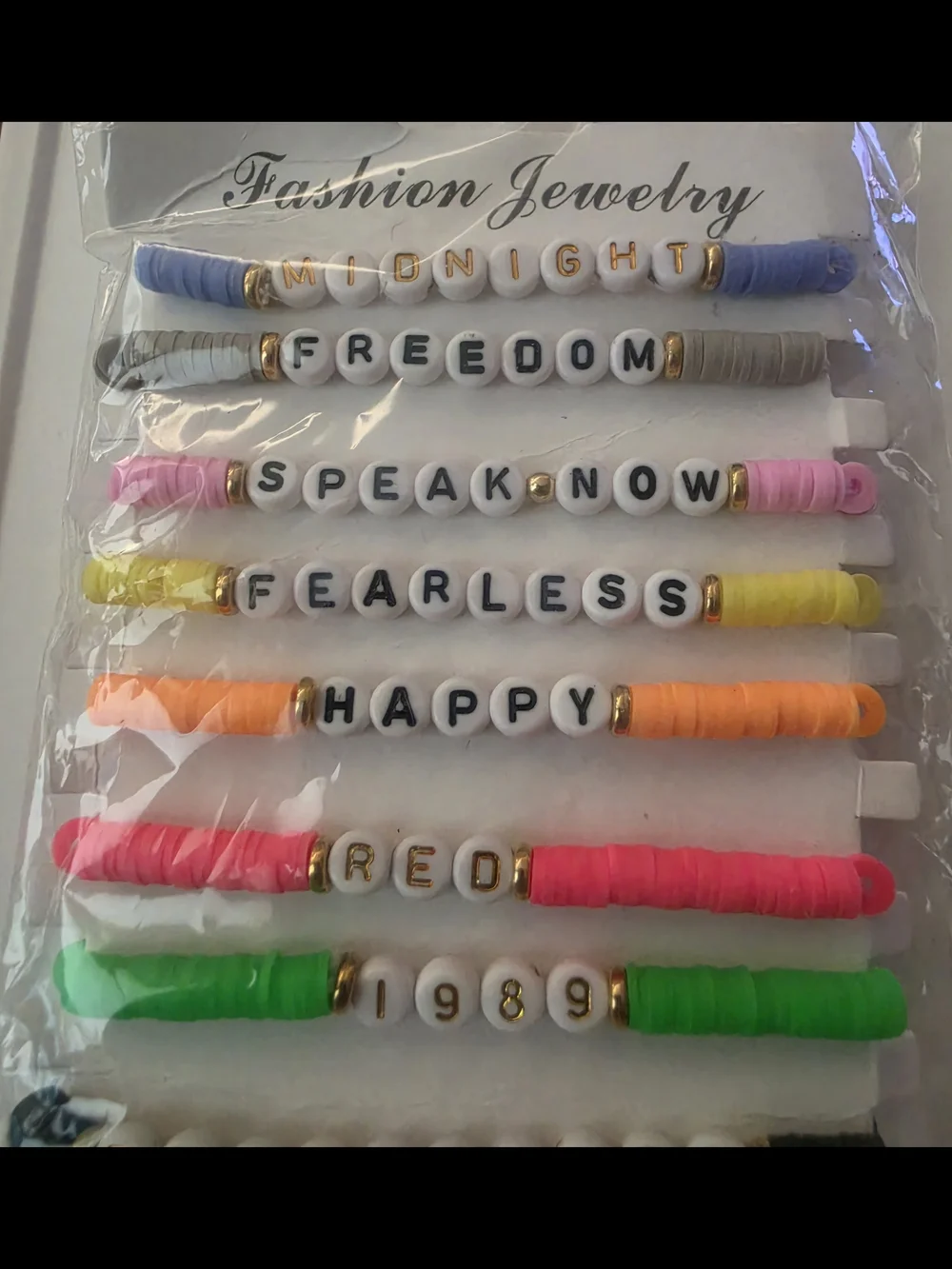 New Taylor Swift Eras Tour Ser Of 12 friendship bracelets